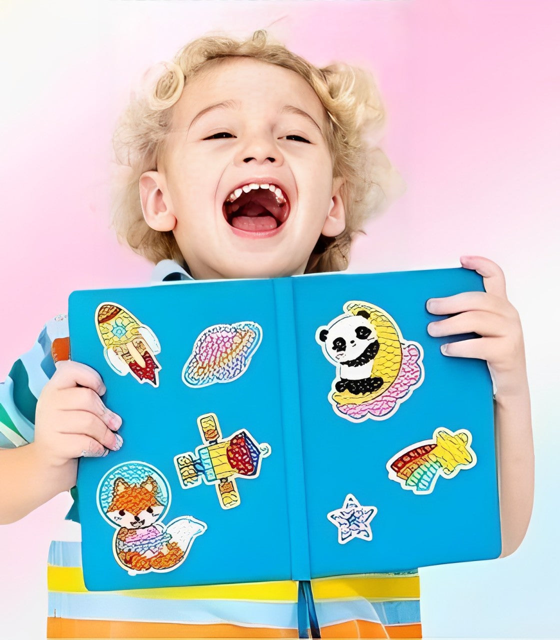 DIY Diamond Painting Stickers Kits for Kids with tools