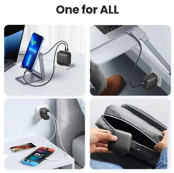 Quick Fast Universal Charging Station - Charge Mobile, Macbook, iPod and iPad at the same time