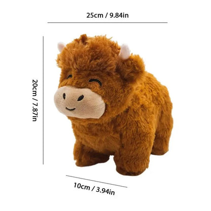 Fluffy Highland Cow Plush Toy - Adopt Highland Cow