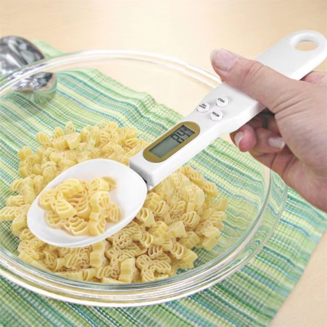 Compact Digital Spoon Scale - Simplifies Cooking and Baking