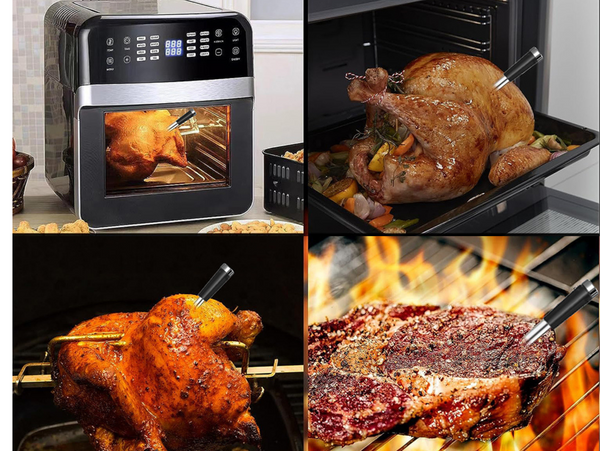 Wireless Meat Thermometer for Perfect Steaks, BBQ, Fish or Turkey
