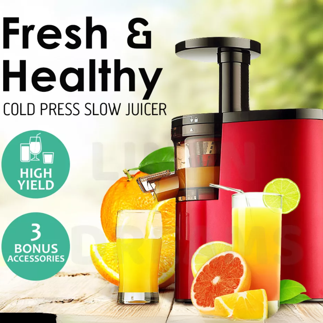 Cold Press Slow Juicer - Get Pulp-free & Smooth Juice