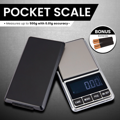 Digital Pocket Scale - Consistent & Reliable Measurements