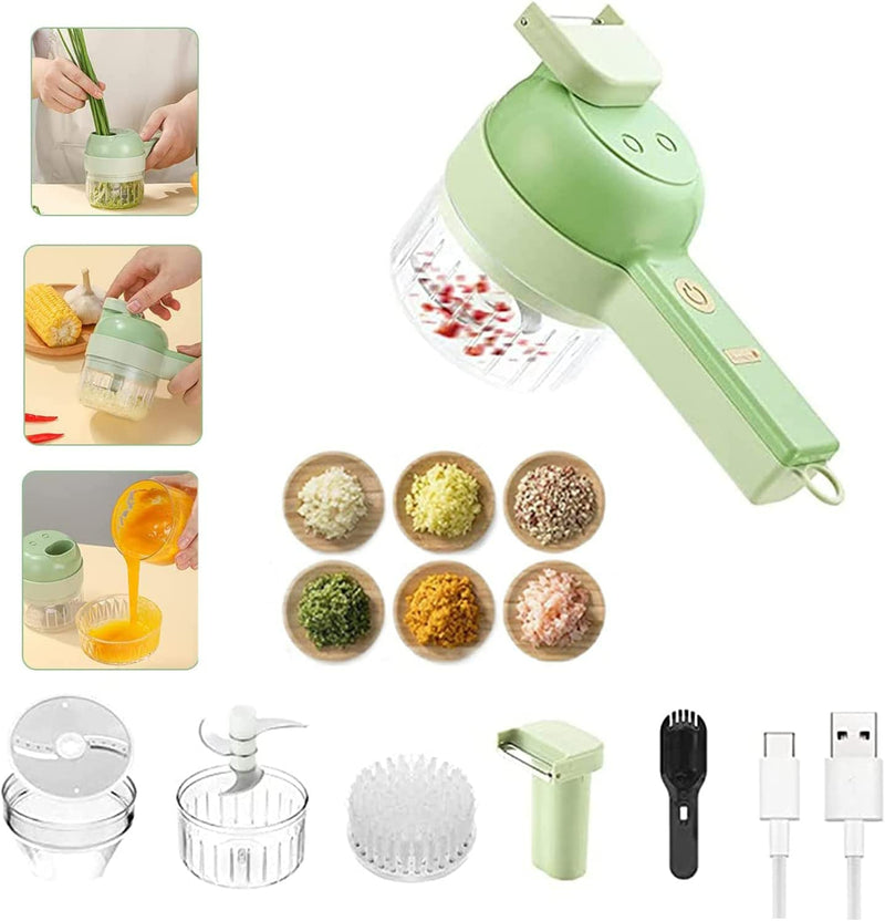 Electric Vegetable Cutter Set Wireless