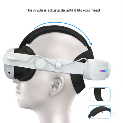 Lightweight Head Straps for VR