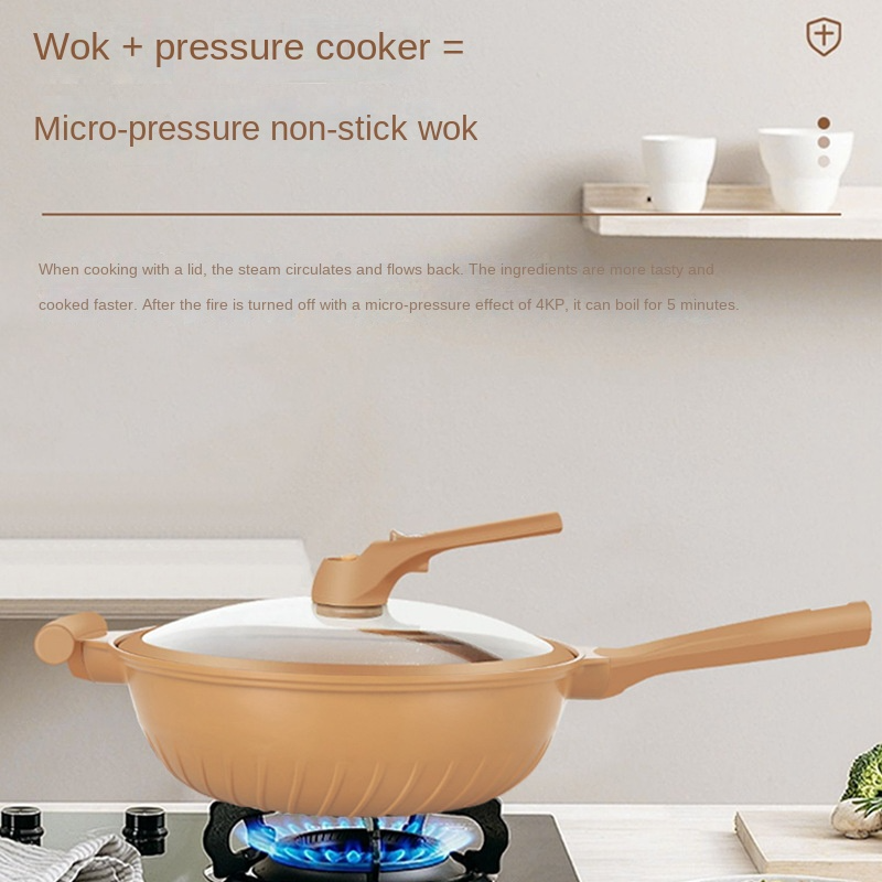 Multifunctional Clay Frying Pan - Less Oil & Healthy Cooking