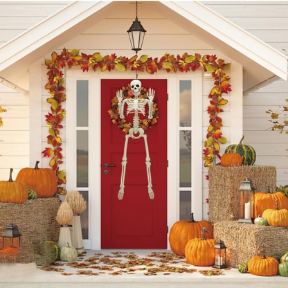 Full Body Skeleton Halloween Decoration – Scares Guaranteed, Fun for All