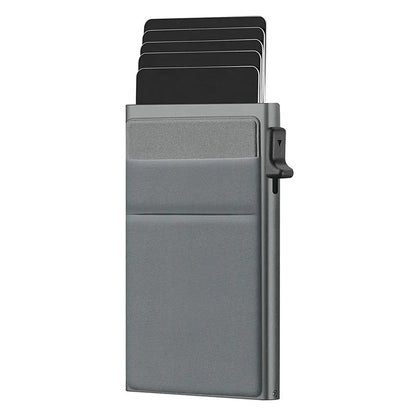 Minimalist RFID-blocking card holder wallet -  Design with upto 8 cards capacity