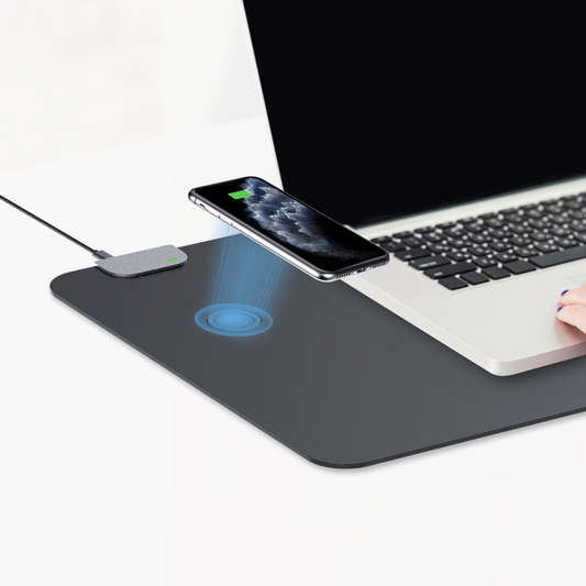 Waterproof Wireless Charging Desk Mat- Ideal for Home & Office Work tables