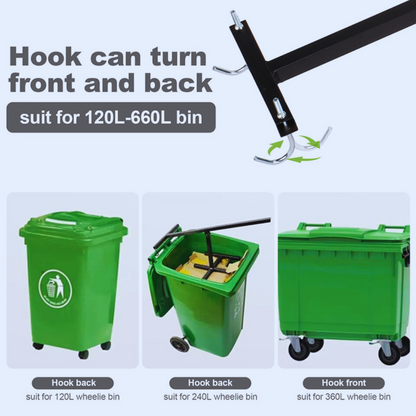 Garbage Bin Compactor  - Easily crushes all types of waste