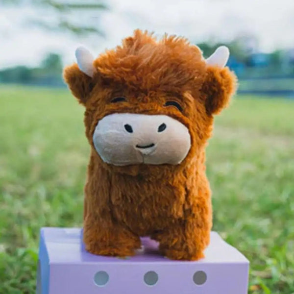 Fluffy Highland Cow Plush Toy - Adopt Highland Cow