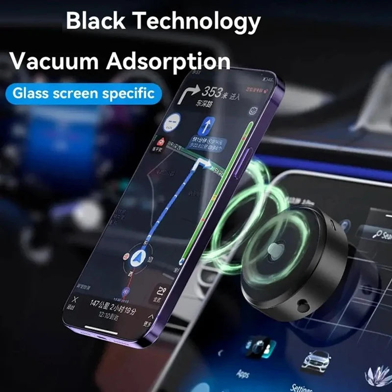 Double-Sided Magnetic Holder - Car Phone Mount with Universal Adsorption for Stable Phone Placement