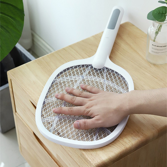 2-in-1 Electric Swatter & Night Mosquito Killing Lamp