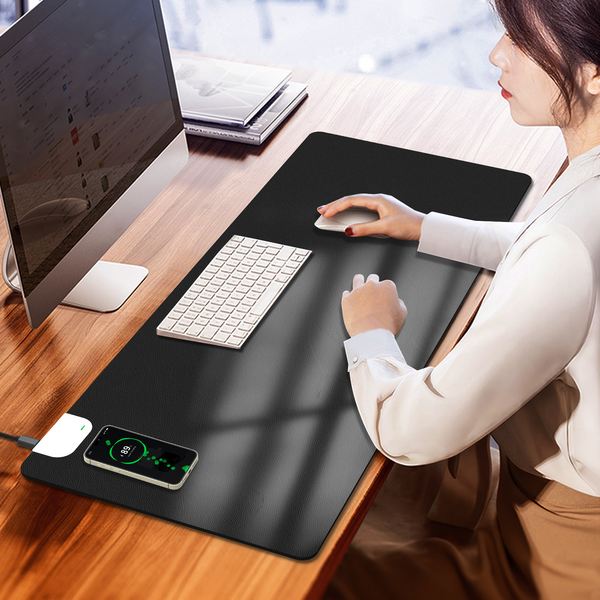 Waterproof Wireless Charging Desk Mat- Ideal for Home & Office Work tables