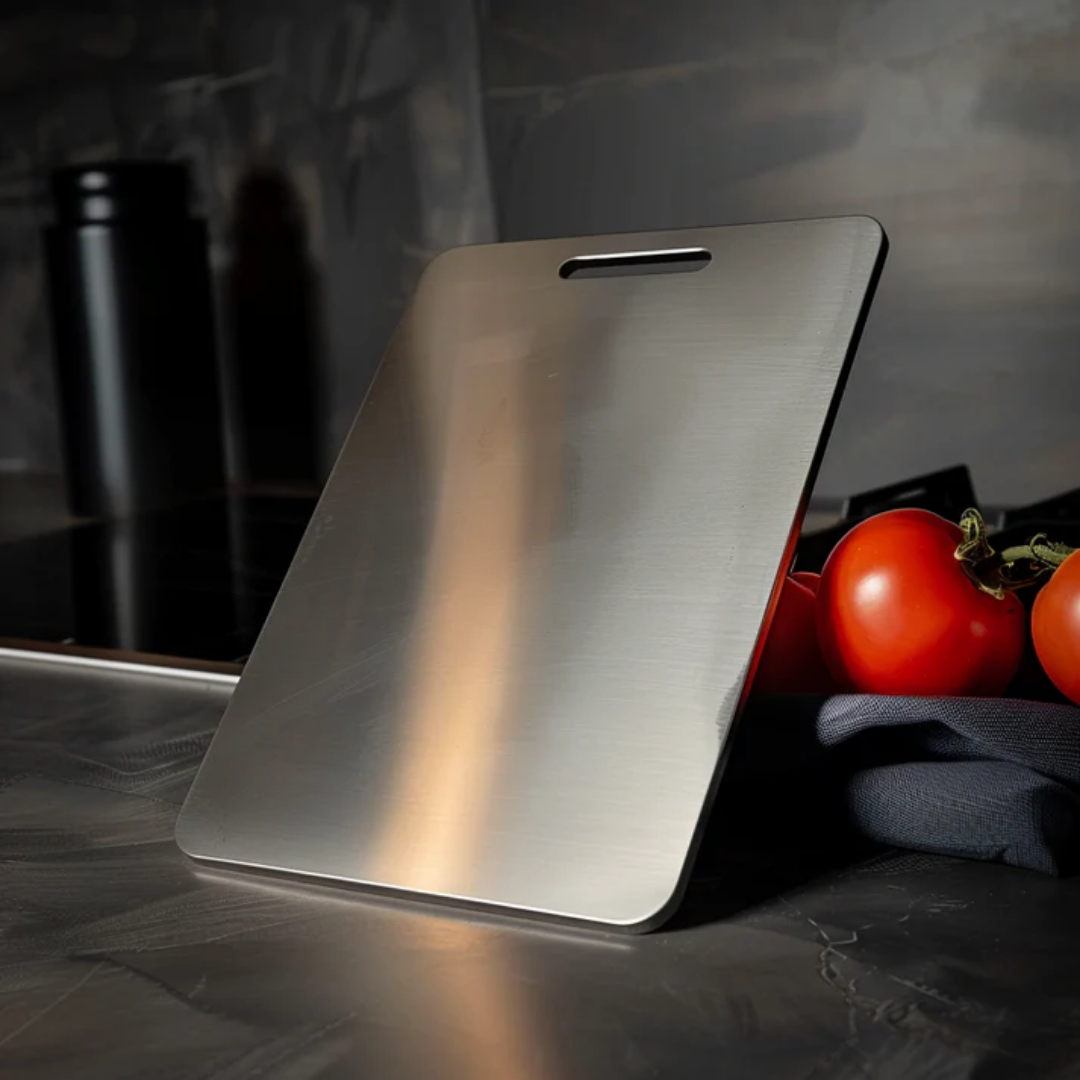 Stainless Steel Cutting Board - Resists stains and scratches