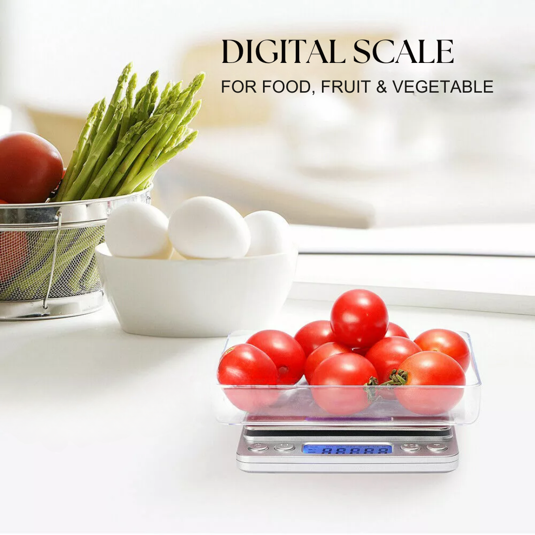 Food Digital Scale - Precise Tare Weighing Function