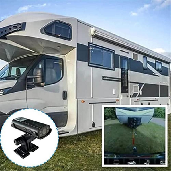 Wireless Reverse Hitch Guide Camera - Waterproof, Wide Angle & Easy Setup for caravan, car and home