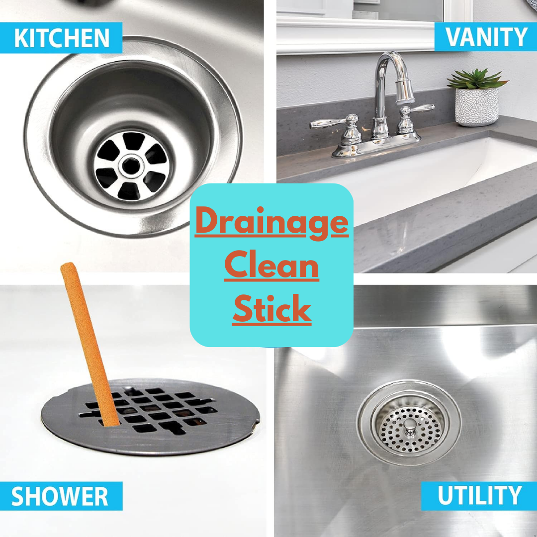 Drainage Clean Stick - Clears Clogs, Eliminates Odors