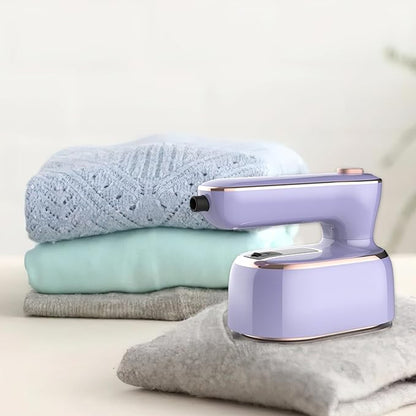 Micro Steam Iron - Portable & Travel Friendly Clothes Ironing Machine