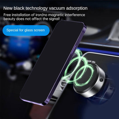 Double-Sided Magnetic Holder - Car Phone Mount with Universal Adsorption for Stable Phone Placement