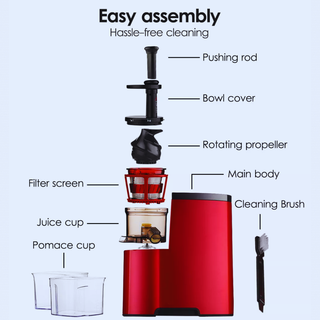 Cold Press Slow Juicer - Get Pulp-free & Smooth Juice