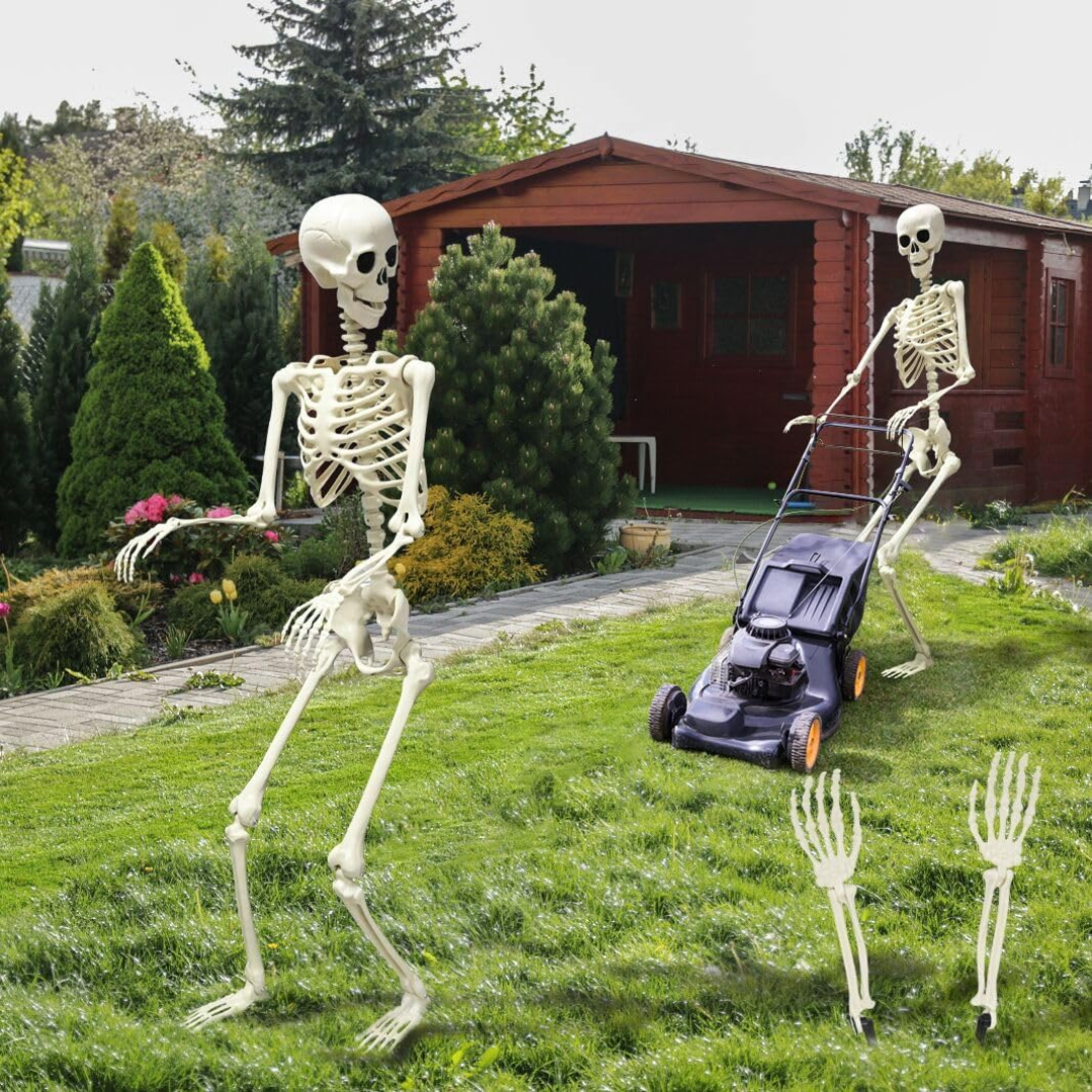 Full Body Skeleton Halloween Decoration – Scares Guaranteed, Fun for All