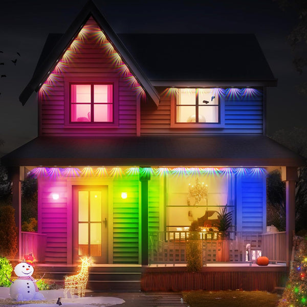 Smart RGB Lights - Works with App & Sound Commands