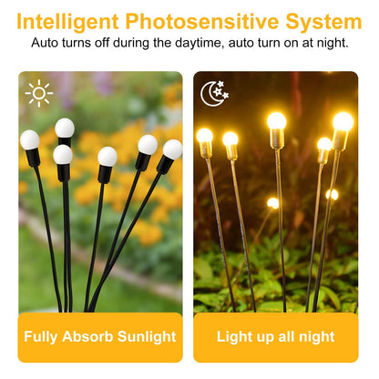 Waterproof Solar Powered Firefly (2-PCS)