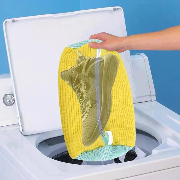 Zippered Shoe Laundry Bag - Reusableand Portable Washing Machine Shoe Washing Bag for all kind of shoes Shoes