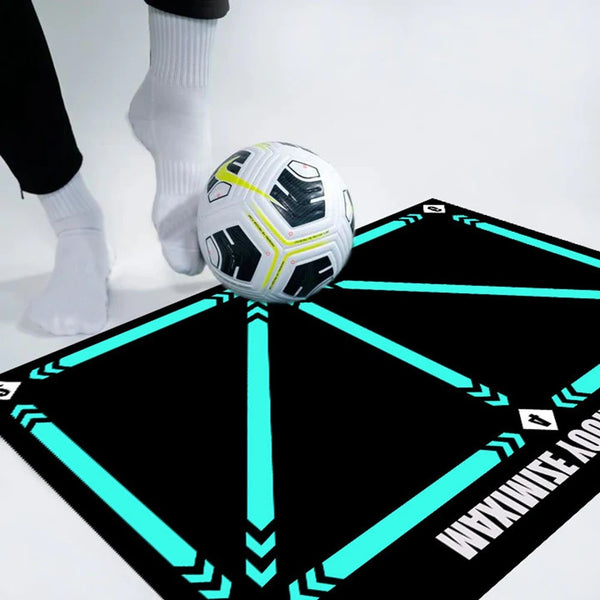 Football Training Mat - Anti-Slip and Noise-Reducing Soccer Training Equipment