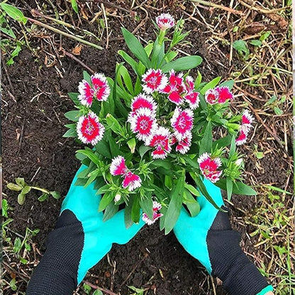 Gardening Gloves With Claws - Protects Nails and Skin While Gardening