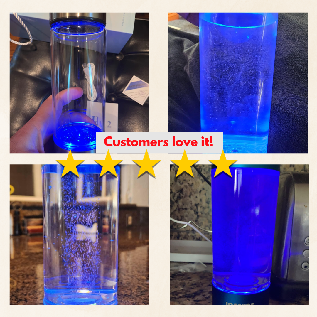 Hydrogen Water Ionizer Bottle – Improves Overall Well-being