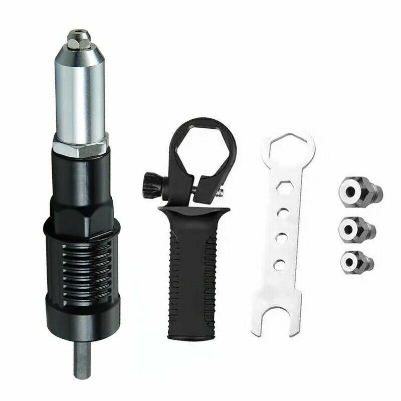 Cordless Rivet Tool for Drill - Ideal for Electrical Nut Riveting and Insertion