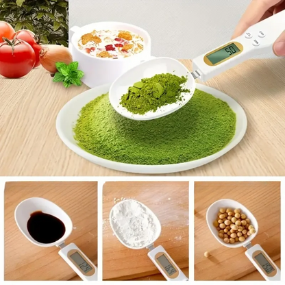 Compact Digital Spoon Scale - Simplifies Cooking and Baking