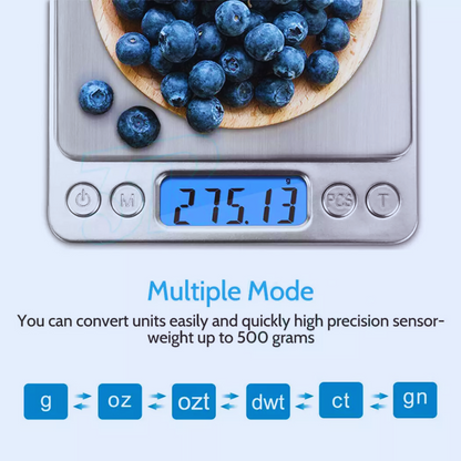 Food Digital Scale - Precise Tare Weighing Function