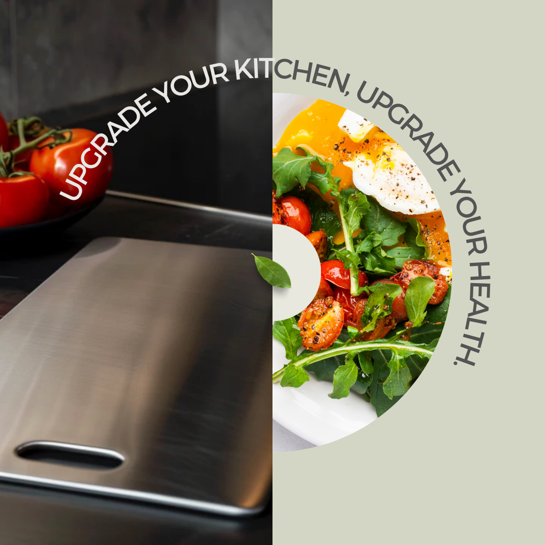 Stainless Steel Cutting Board - Resists stains and scratches