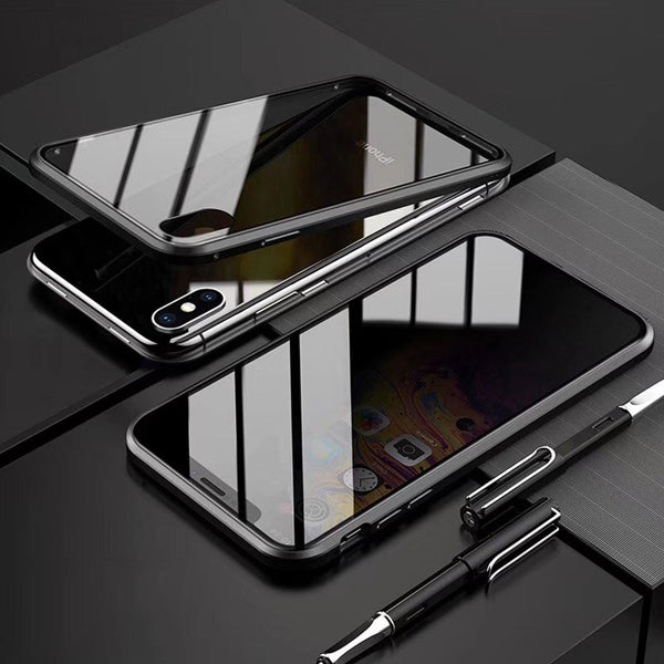 Anti-Spy Magnetic Protection Case for iPhone