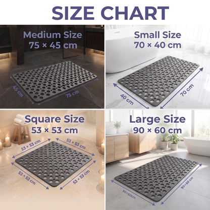 SoftyMat - Textured Grip Shower Mat