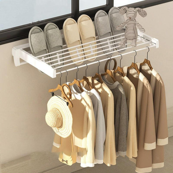 Folding Clothes Drying Rack - Save Space