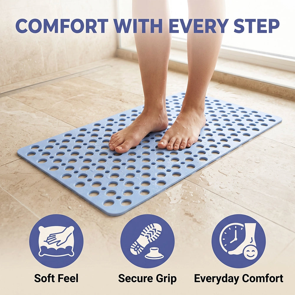SoftyMat - Textured Grip Shower Mat
