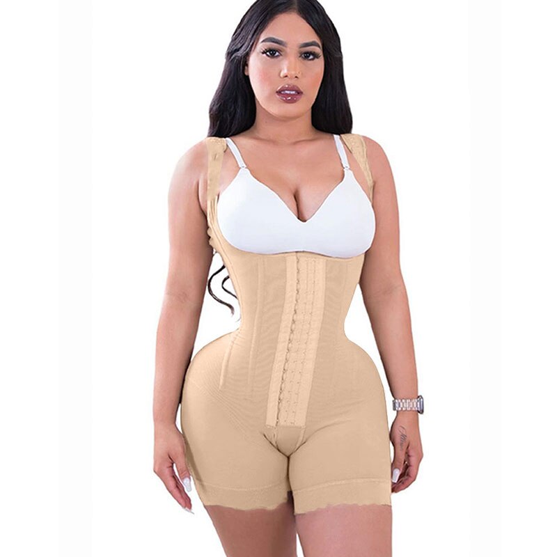 Bodysuit & Faja High Garment Hooks - Extra Support Adjustable Double Compression