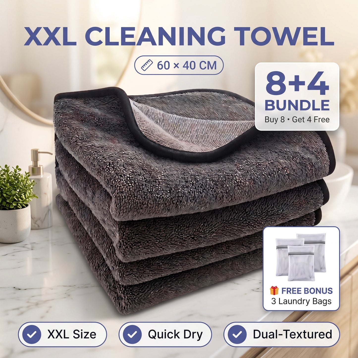 Aussie Household Hero – XXL Cleaning Cloth (60x40cm)