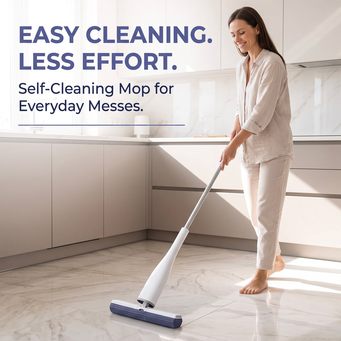 Cleanit Sponge Squeeze Mop Set