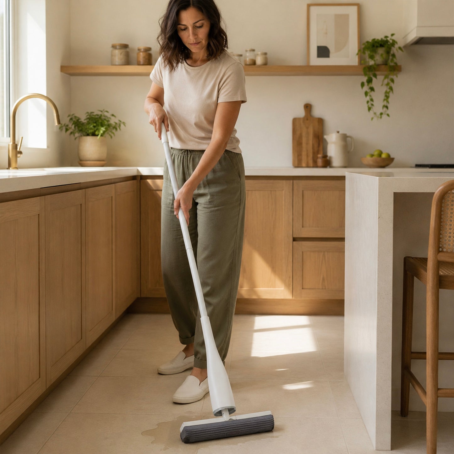 Cleanit Sponge Squeeze Mop Set