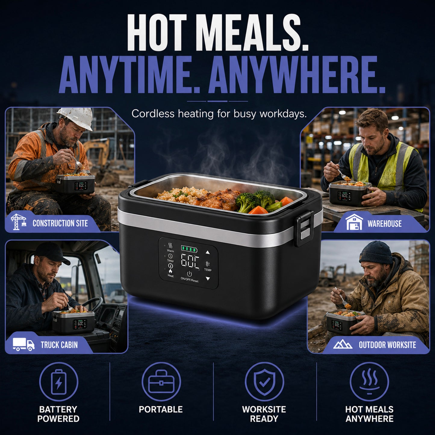 Portable Heating Lunchbox