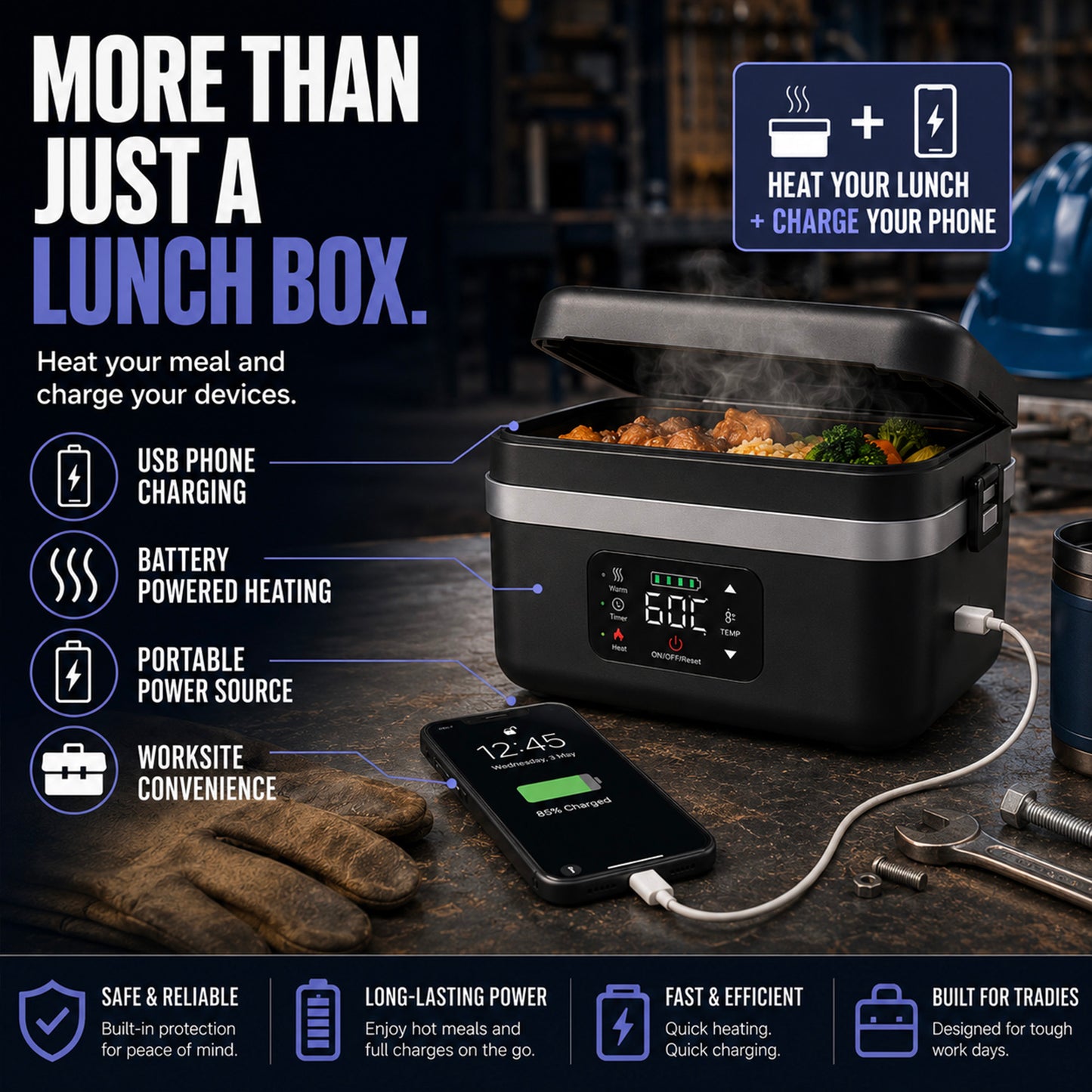 Portable Heating Lunchbox