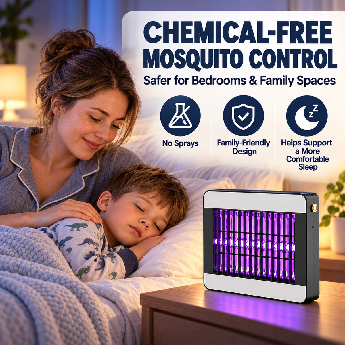 Portable Mosquito Zapper & Lamp