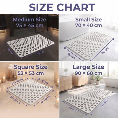 SoftyMat - Textured Grip Shower Mat