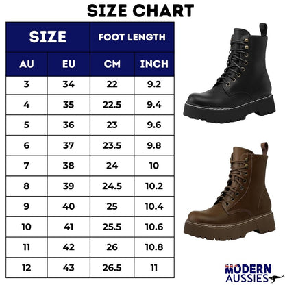 Women's Combat Ankle Boots