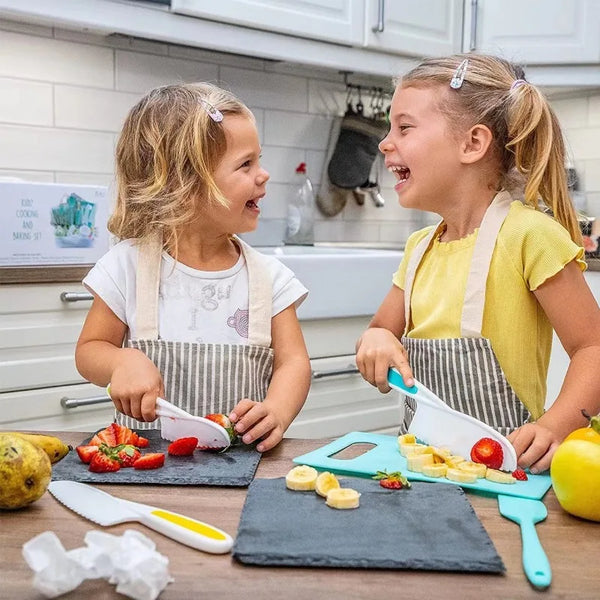 Kids Safe kitchen Set ( 10 PCS ) - Blunt Plastic Material